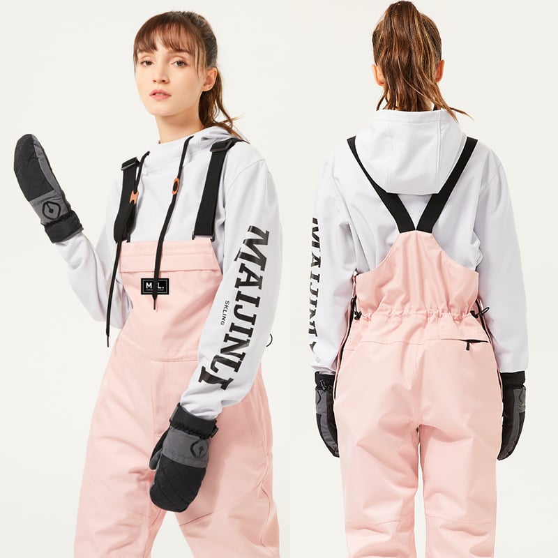 Unisex Abrasion-Resistant Ski Pants – Insulated Adjustable Snow Trousers