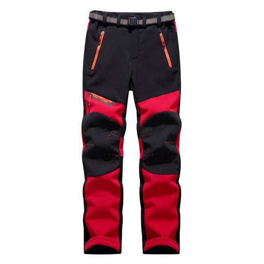 Unisex Contrast Ski Pants – Breathable Winter Trousers for Snow Sports
