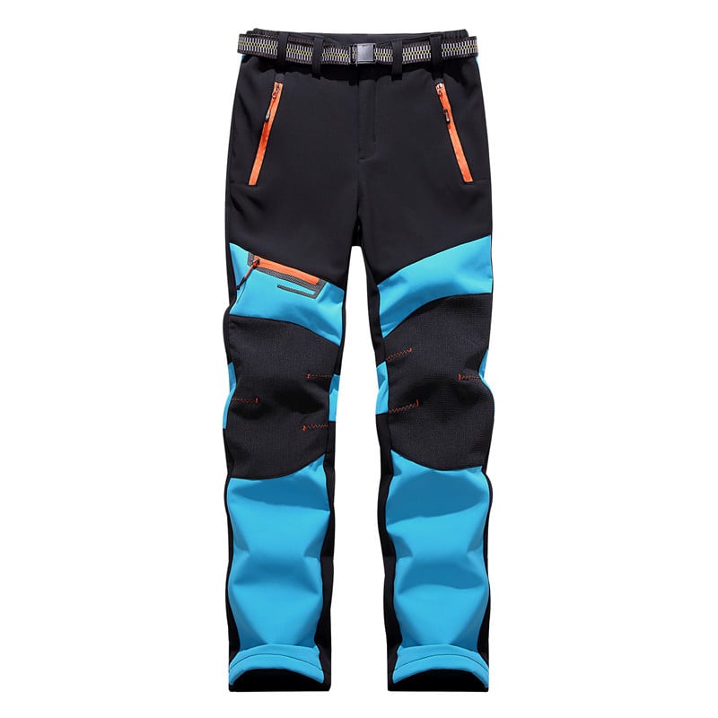 Unisex Contrast Ski Pants – Breathable Winter Trousers for Snow Sports