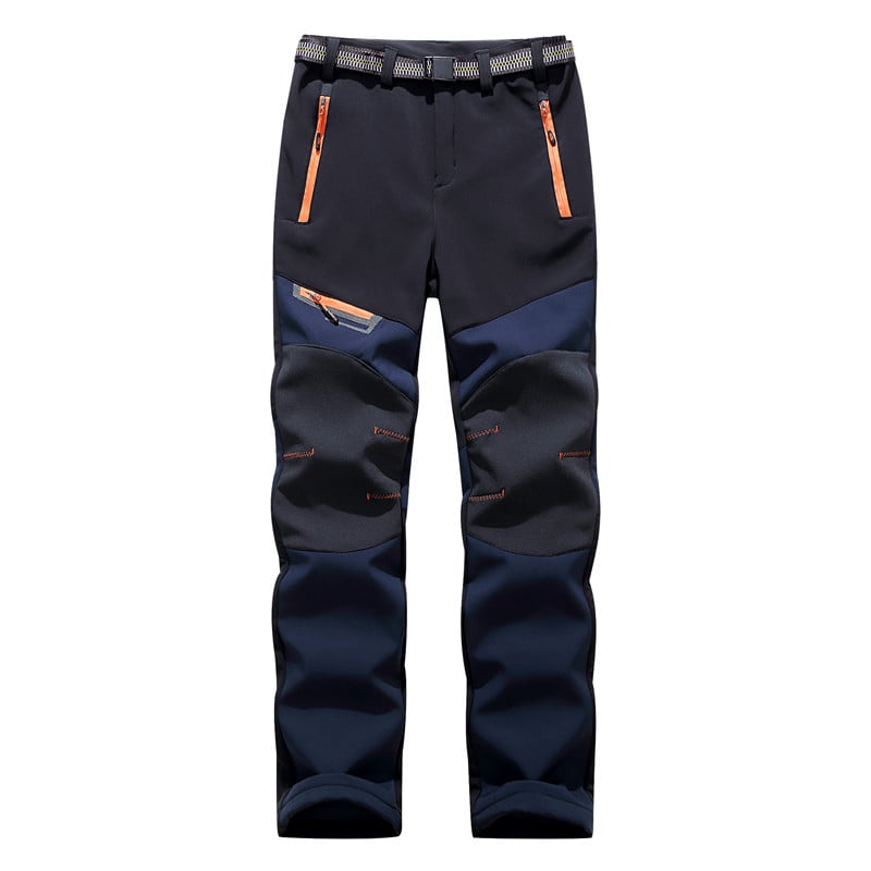 Unisex Contrast Ski Pants – Breathable Winter Trousers for Snow Sports