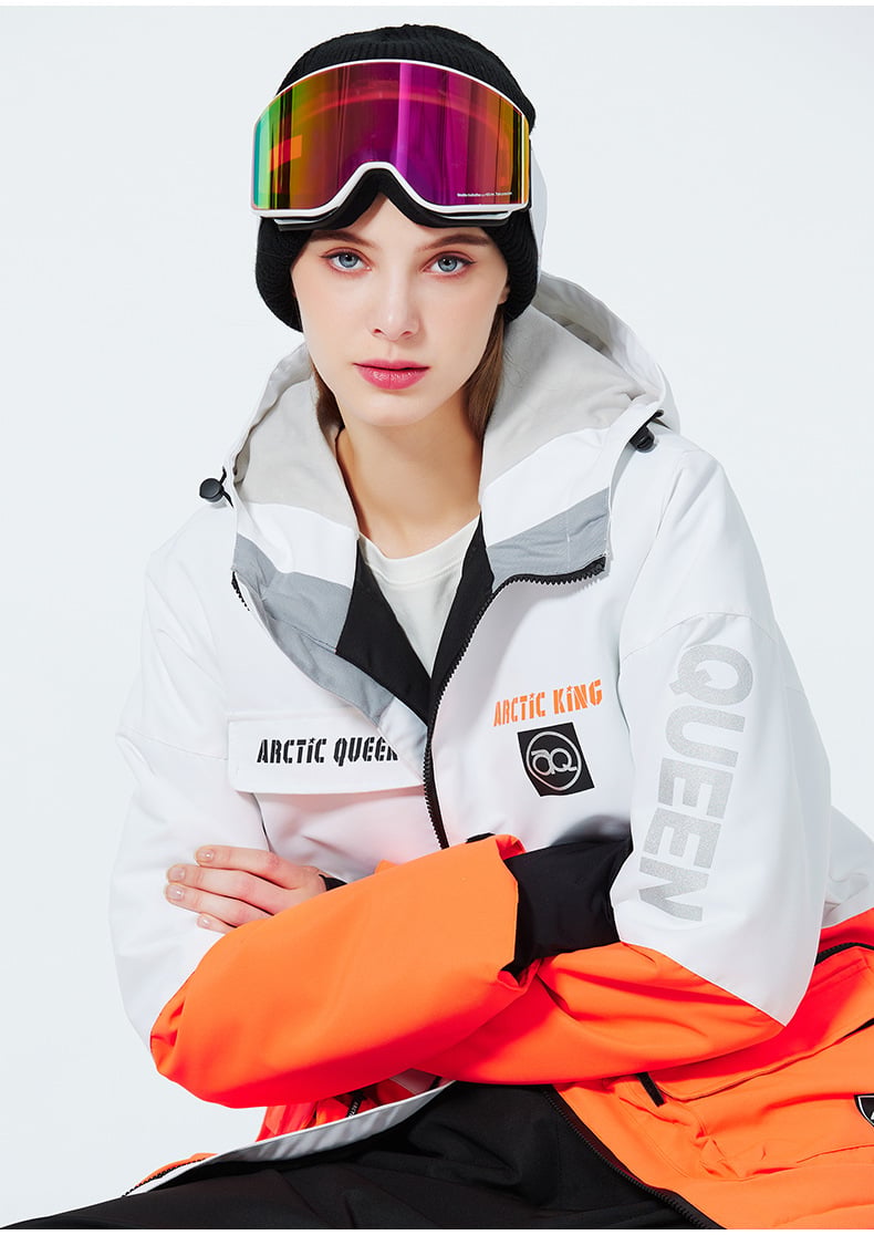 Unisex Insulated Ski Suit – Two-Piece Breathable Jacket and Snow Trousers