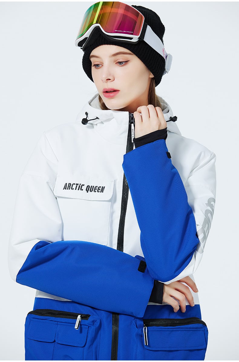 Unisex Insulated Ski Suit – Two-Piece Breathable Jacket and Snow Trousers