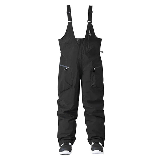 Unisex Ski Bib Pants – Waterproof Snow Trousers with Adjustable Braces