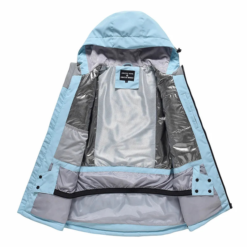 Unisex Two-Piece Ski Suit – Insulated Jacket and Snow Trousers