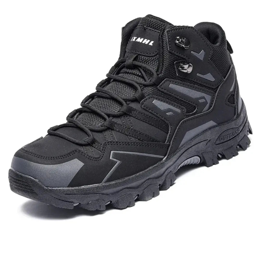 Unisex Waterproof Hiking Boots with Wide Forefoot and Reinforced Support