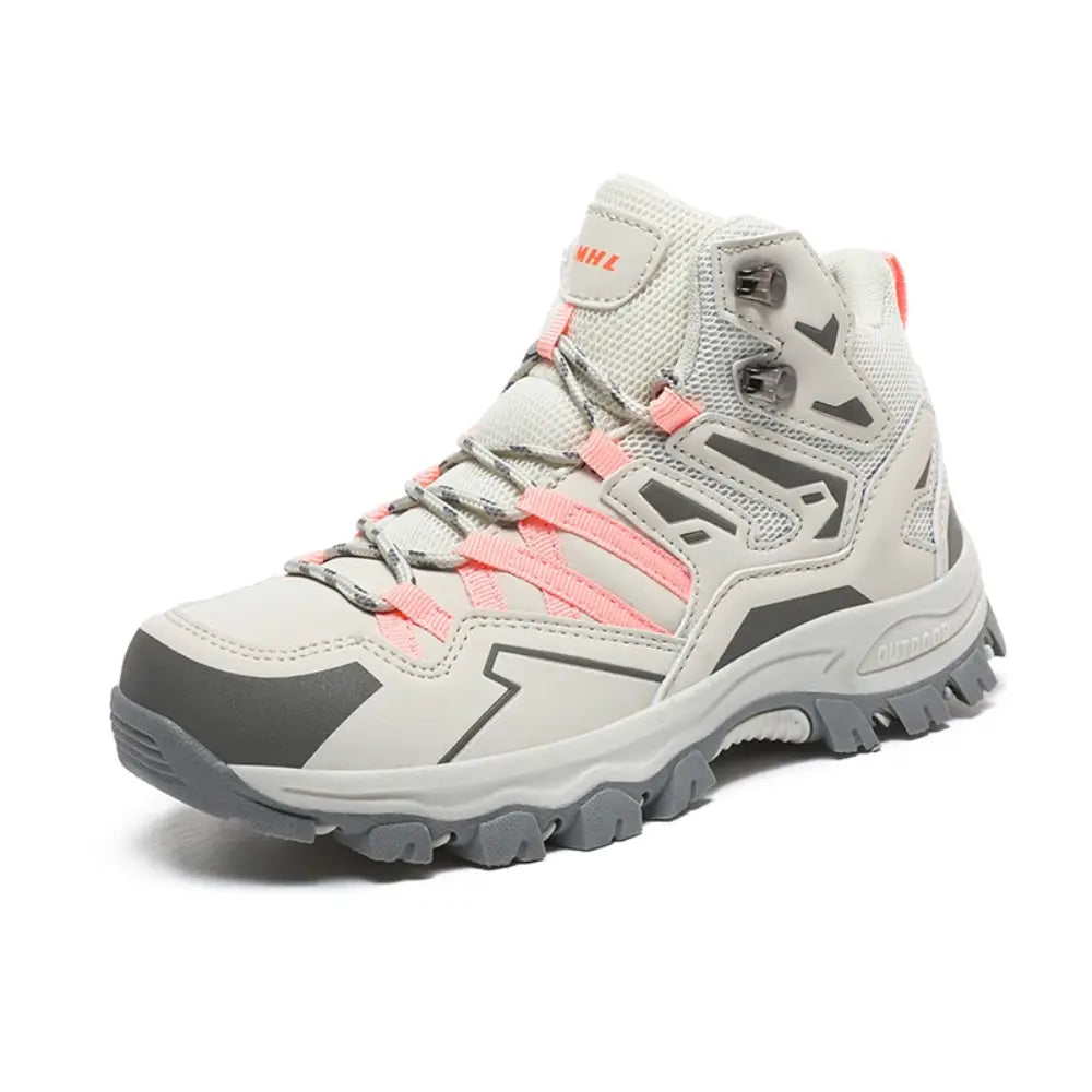 Unisex Waterproof Hiking Boots with Wide Forefoot and Reinforced Support