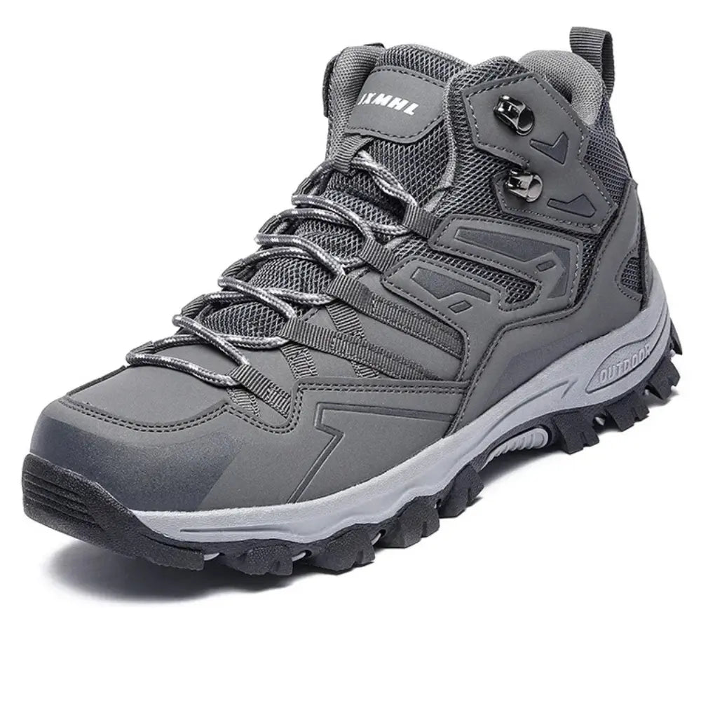 Unisex Waterproof Hiking Boots with Wide Forefoot and Reinforced Support