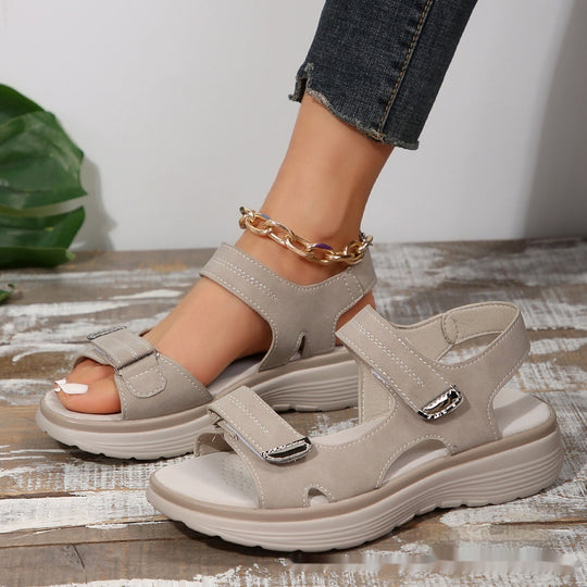 Women’s Adjustable Comfort Sandals with Ergonomic Sole
