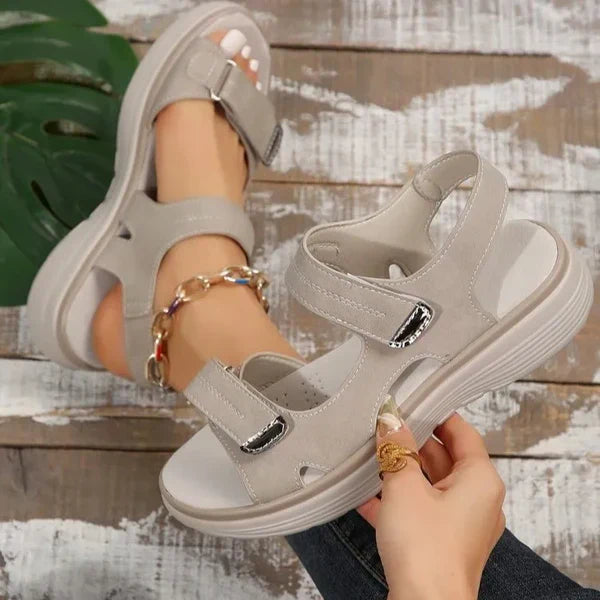 Women’s Adjustable Comfort Sandals with Ergonomic Sole
