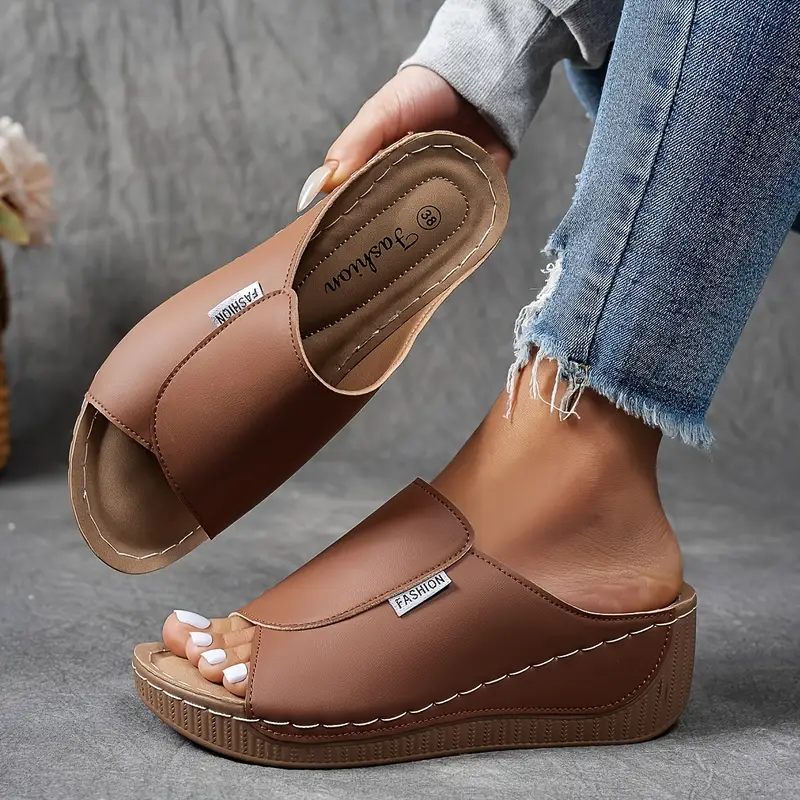 Women’s Adjustable Platform Sandals with Arch Support