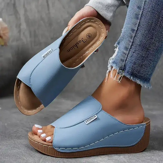 Women’s Adjustable Platform Sandals with Arch Support