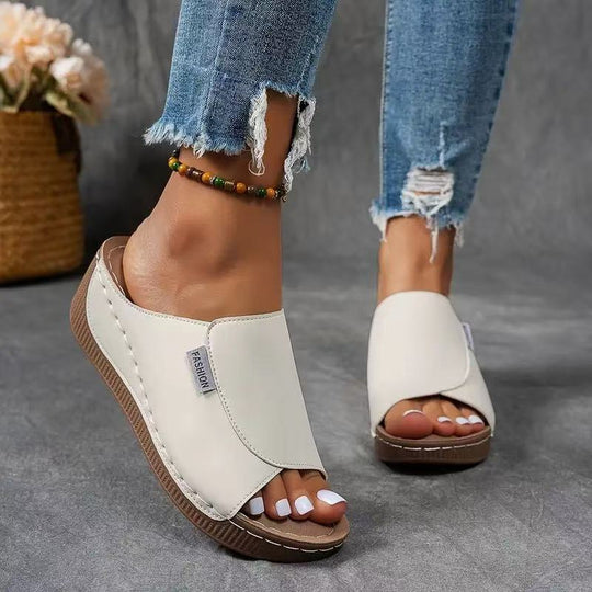 Women’s Adjustable Platform Sandals with Arch Support