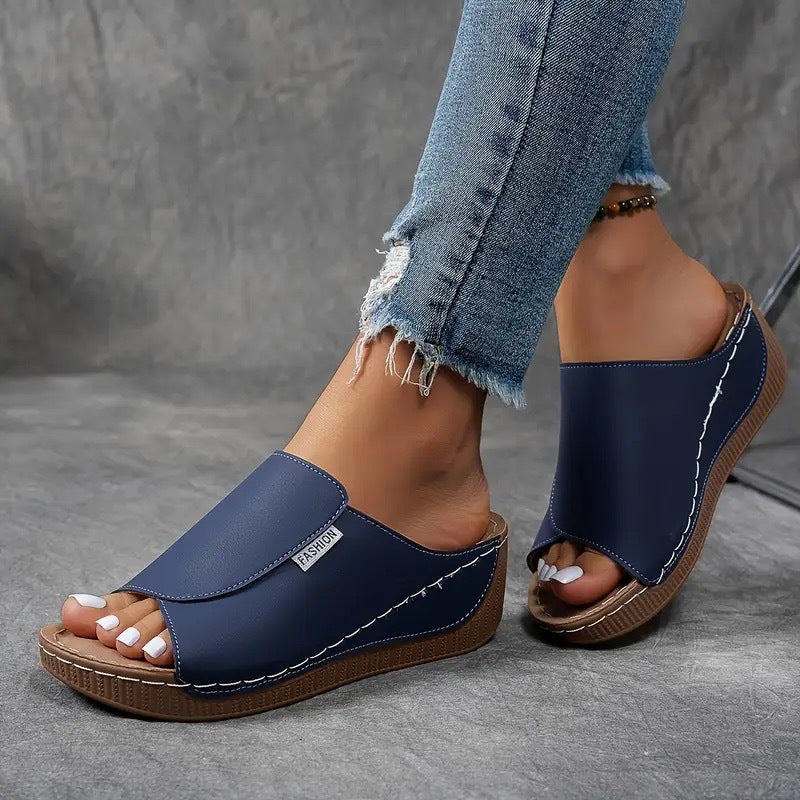 Women’s Adjustable Platform Sandals with Arch Support