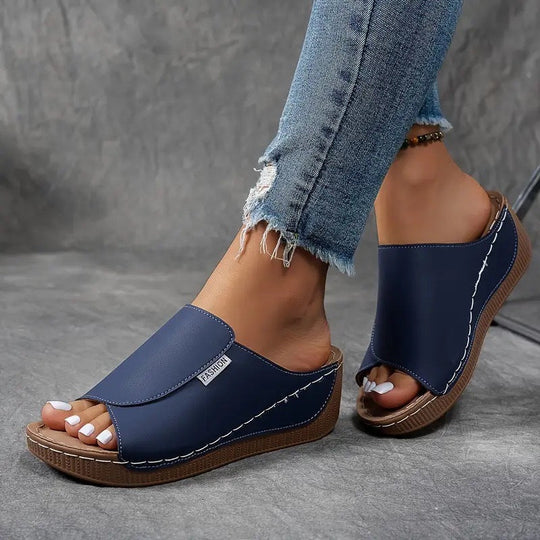 Women’s Adjustable Platform Sandals with Arch Support