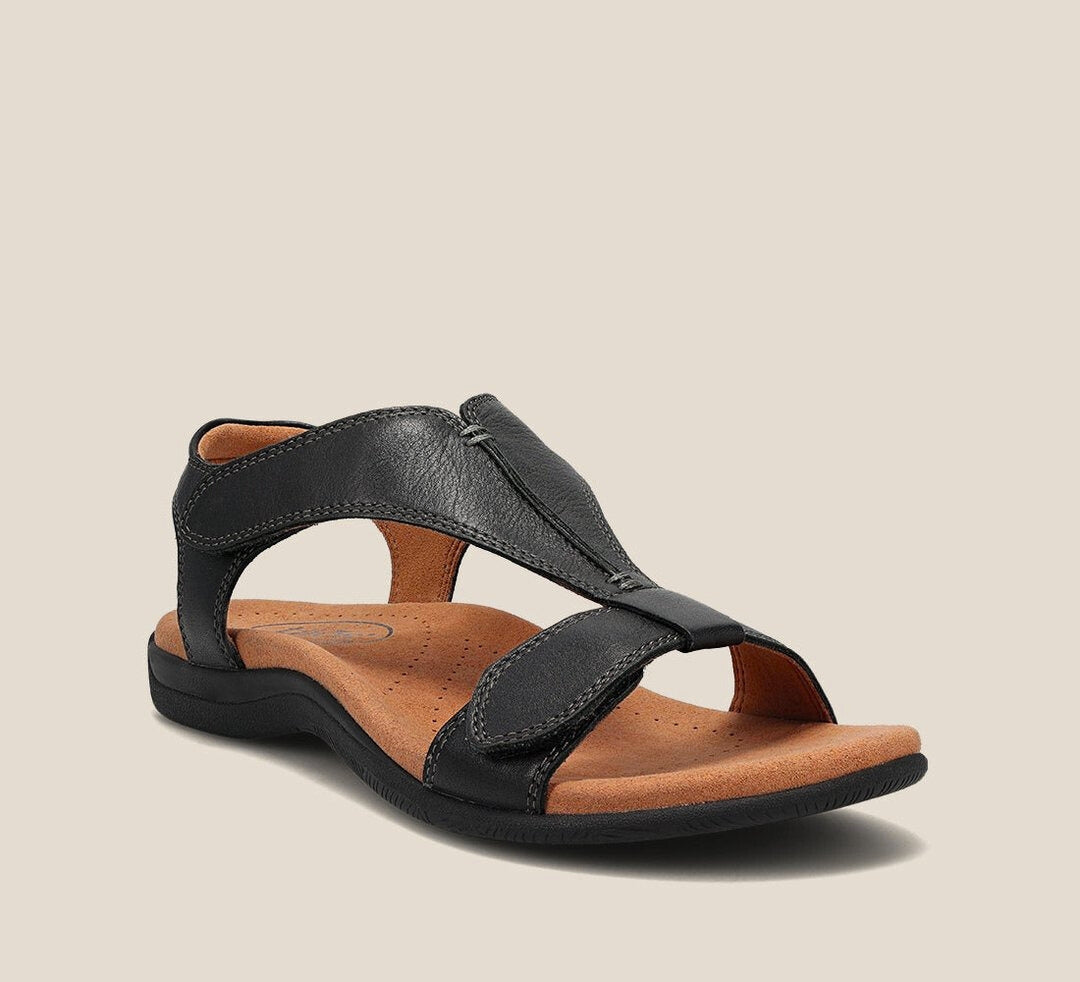 Women’s Adjustable Strappy Summer Sandals with Cushioned Footbed