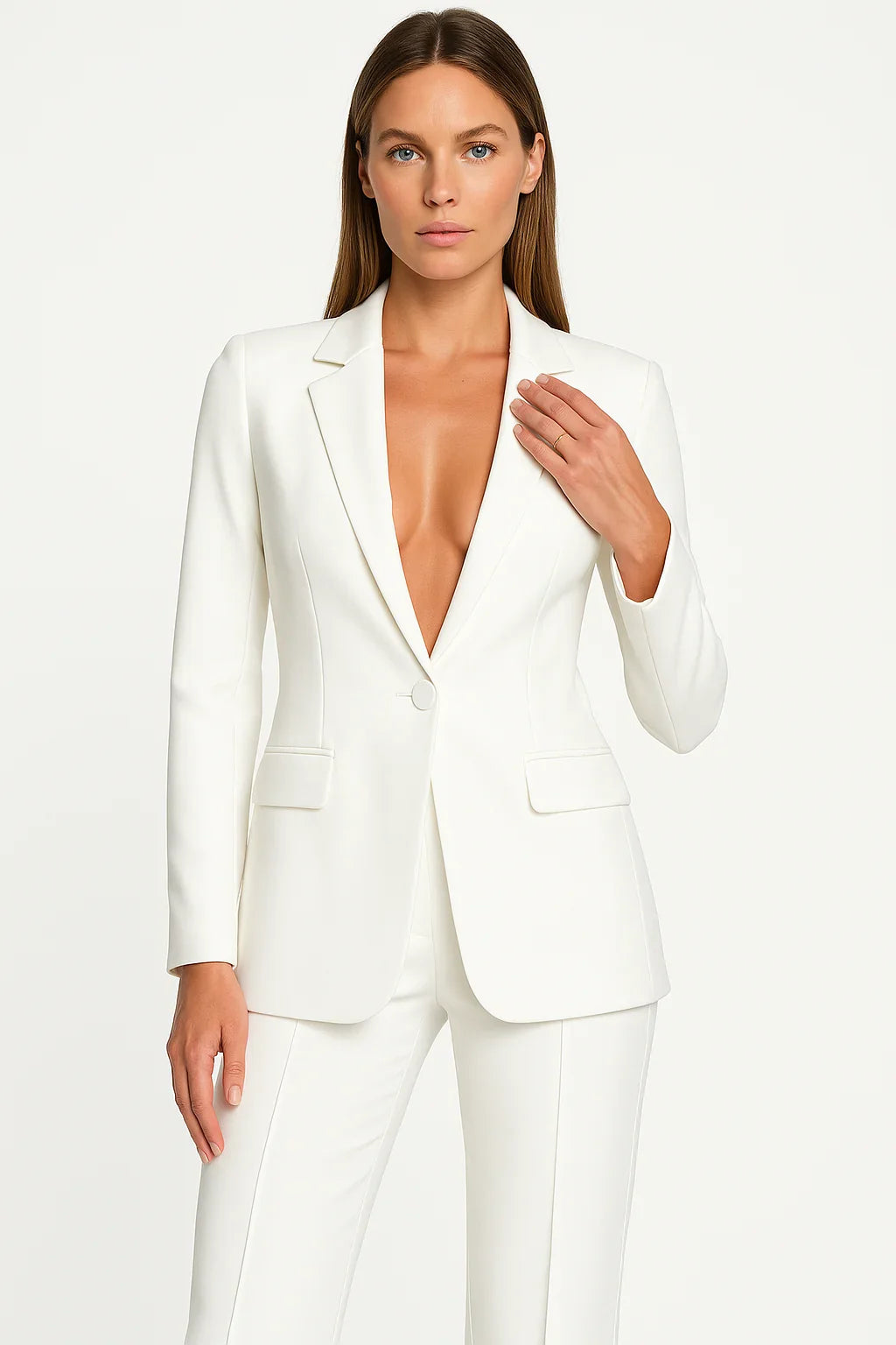 Women’s Blazer and Trouser Suit – Modern Two-Piece Work and Occasion Set