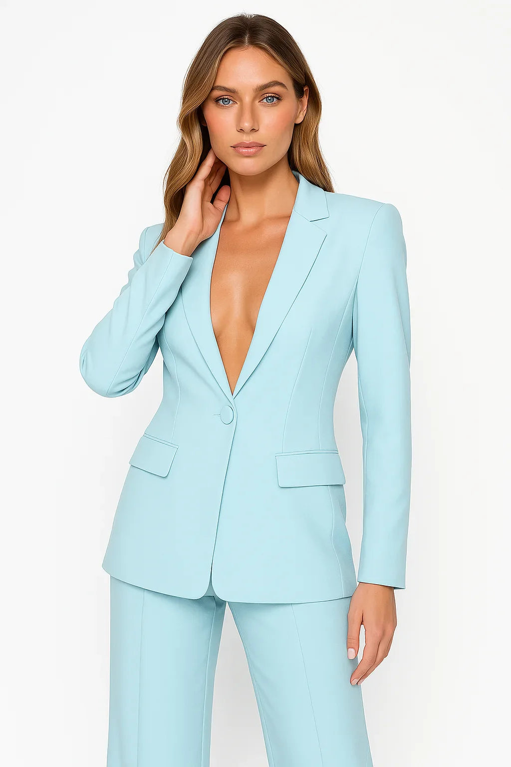 Women’s Blazer and Trouser Suit – Modern Two-Piece Work and Occasion Set