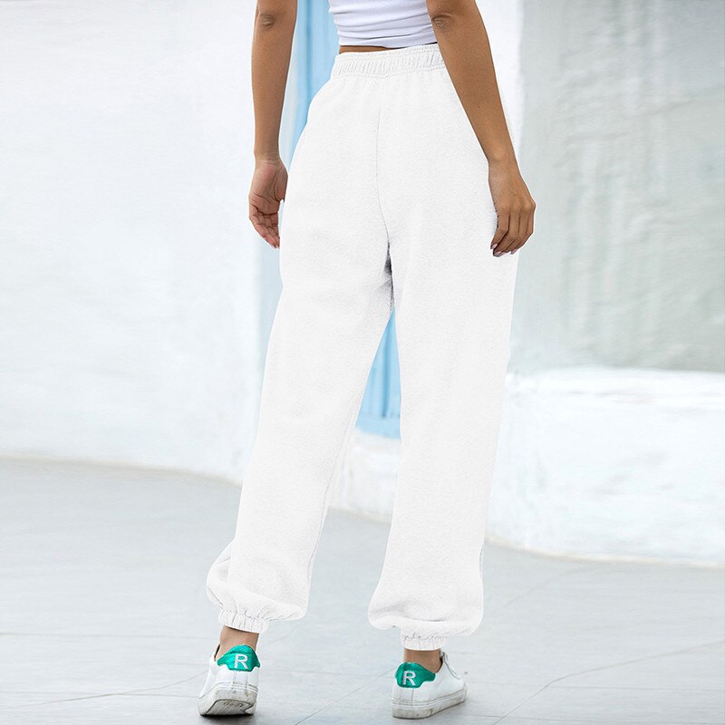 Women’s Fleece Jogger Pants – Thick Soft Drawstring Loungewear