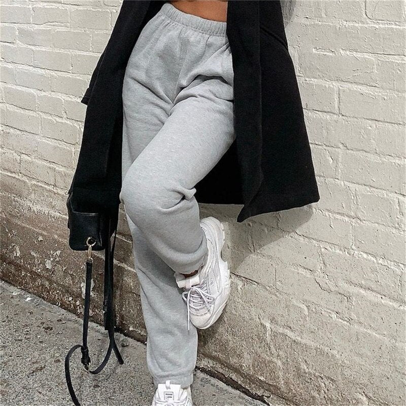 Women’s Fleece Jogger Pants – Thick Soft Drawstring Loungewear