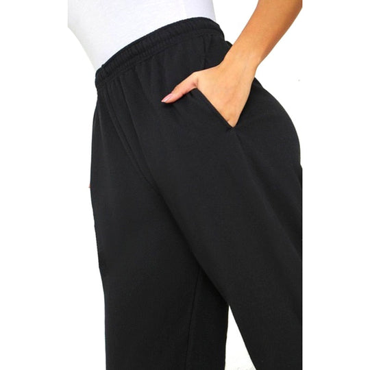 Women’s Fleece Jogger Pants – Thick Soft Drawstring Loungewear