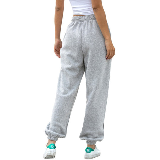 Women’s Fleece Jogger Pants – Thick Soft Drawstring Loungewear