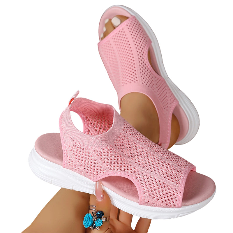 Women’s Flexible Open Sandals with Stable Comfort Sole