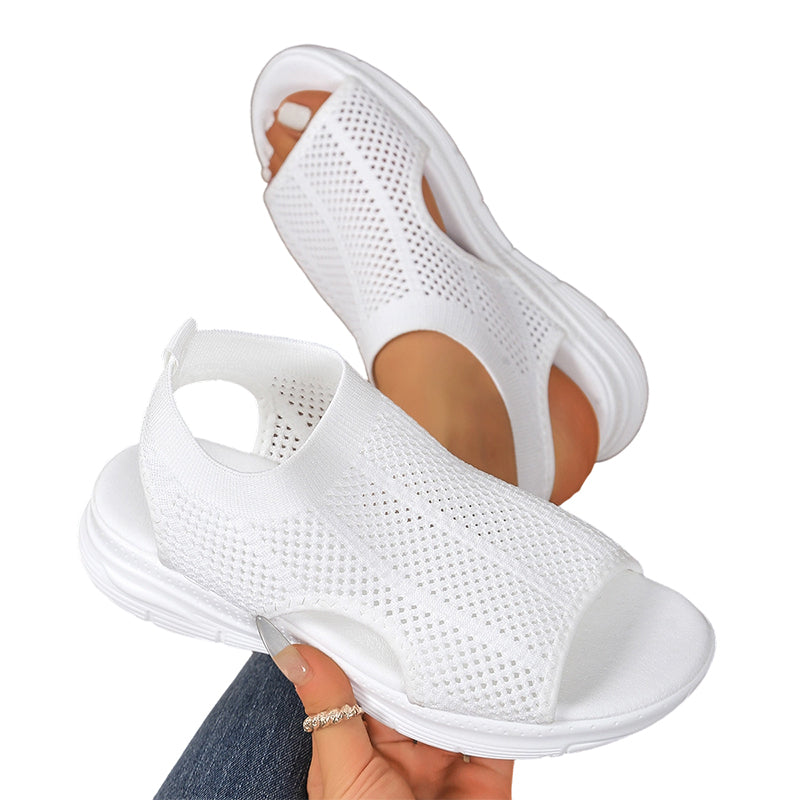 Women’s Flexible Open Sandals with Stable Comfort Sole
