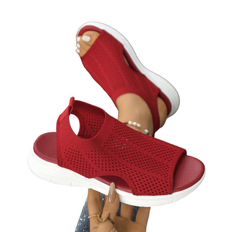 Women’s Flexible Open Sandals with Stable Comfort Sole
