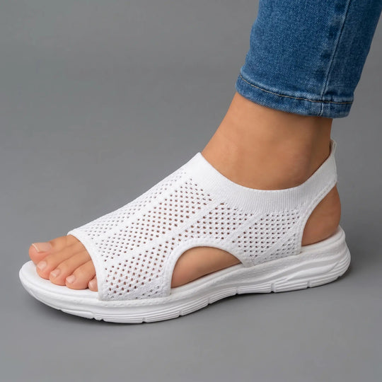 Women’s Flexible Open Sandals with Stable Comfort Sole
