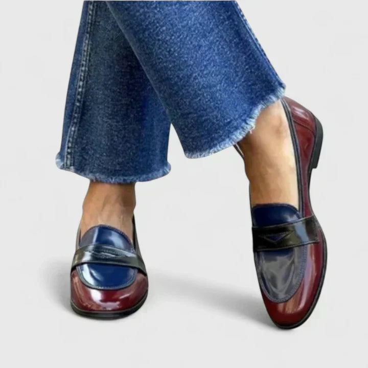 Women's Glossy Patent Slip-On Loafers