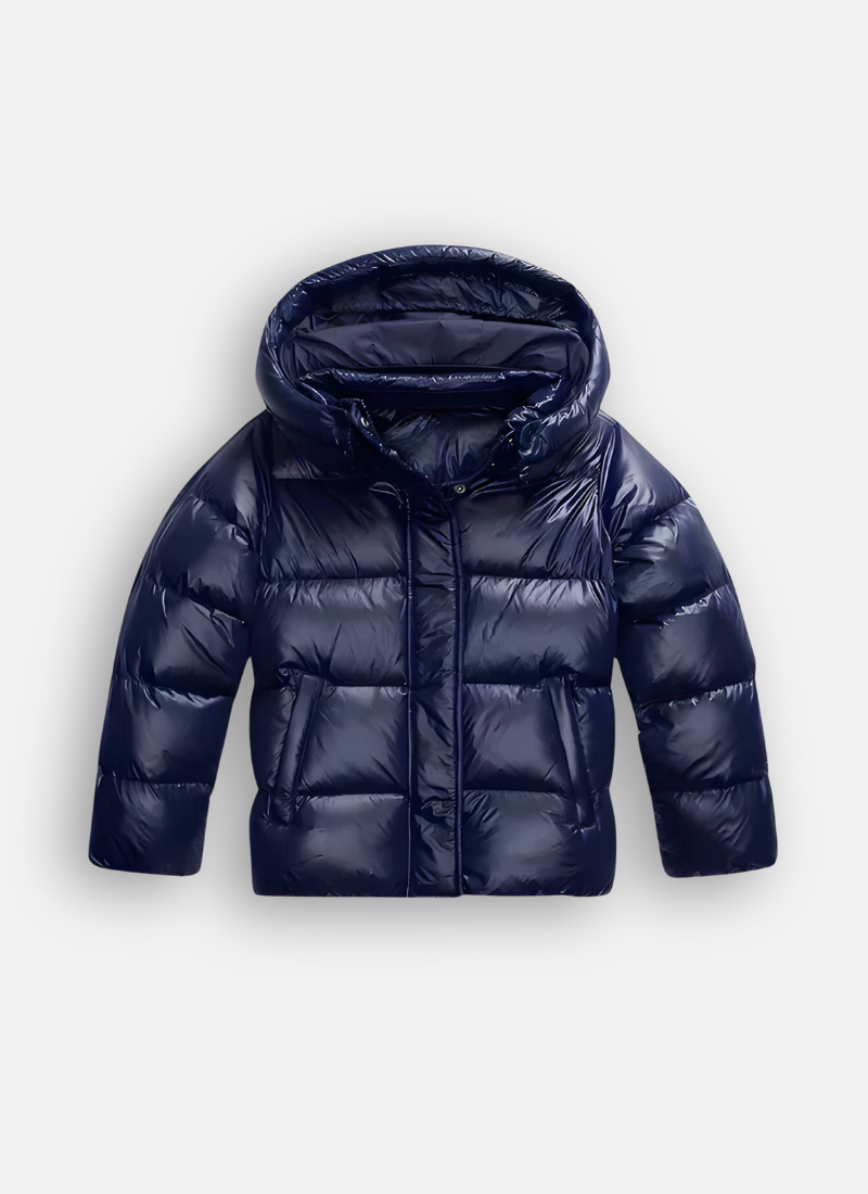 Women's Glossy Quilted Jacket – Lightweight Slim-Fit Winter Layer
