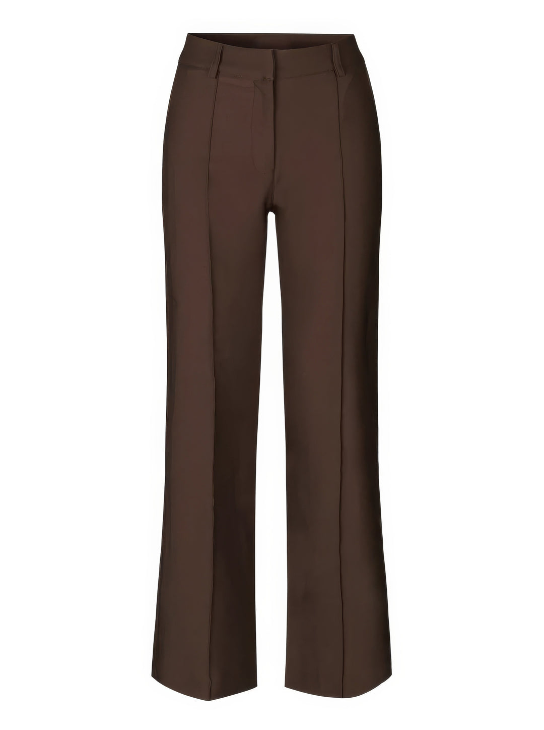 Women’s High-Waisted Straight-Leg Pants – Soft Stretch Trousers