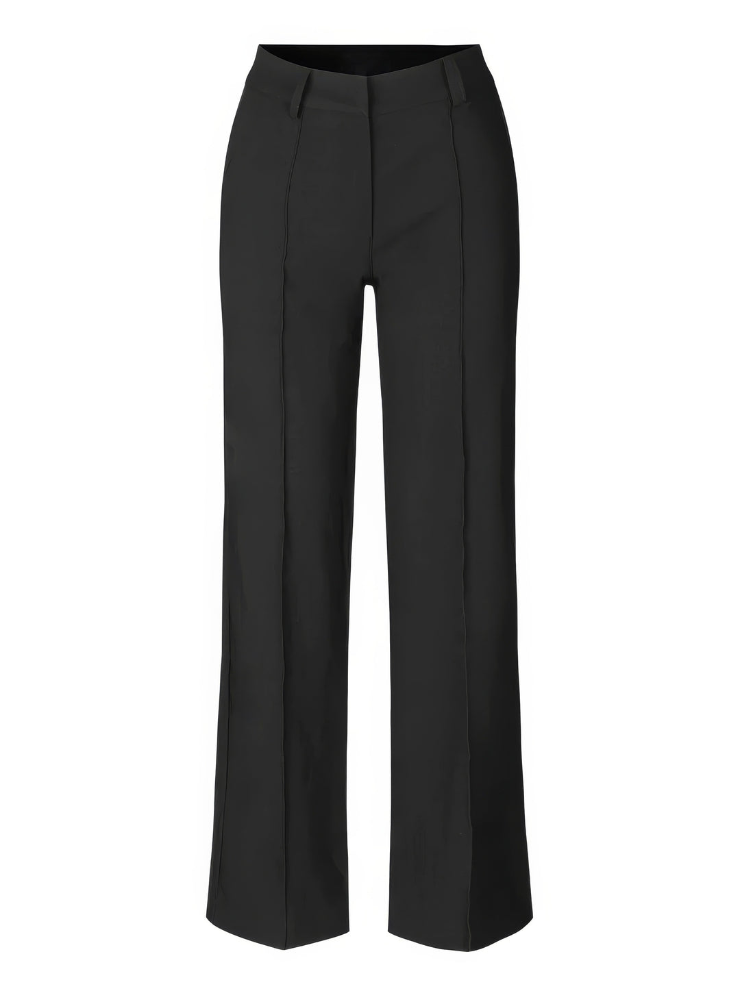 Women’s High-Waisted Straight-Leg Pants – Soft Stretch Trousers