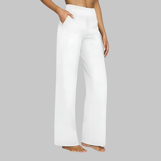 Women’s High-Waisted Yoga Pants – Soft Stretch Straight-Leg Activewear