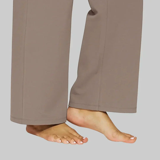 Women’s High-Waisted Yoga Pants – Soft Stretch Straight-Leg Activewear