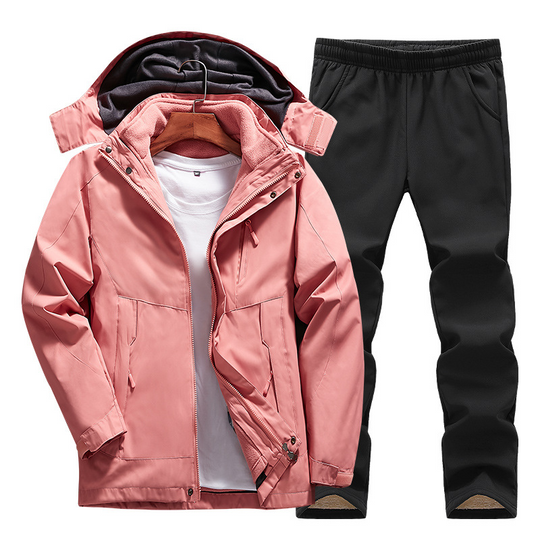 Women’s 3-in-1 Outdoor Set – Detachable Fleece, Shell Jacket and Hiking Trousers