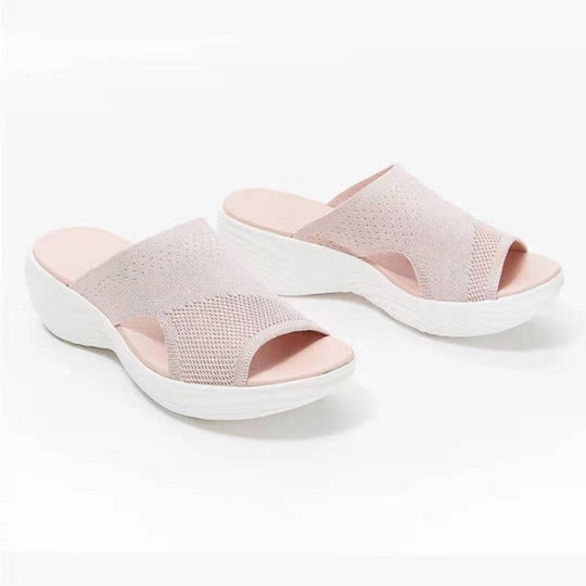 Women’s Lightweight Arch-Support Sandals in Black, Blue or Pink