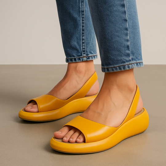 Women’s Lightweight Open-Toe Sandals with Supportive Sole