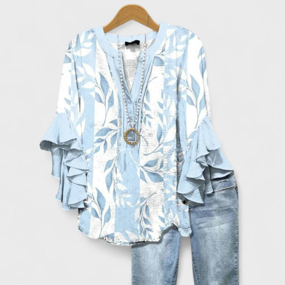 Women's Loose Lightweight Short-Sleeve Blouse, XS–6XL