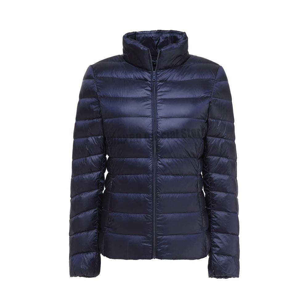 Women's Packable Quilted Jacket – Ultra-Light Insulated Travel Layer