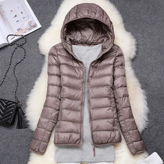 Women’s Packable Ultralight Puffer Jacket – Lightweight Travel Layer