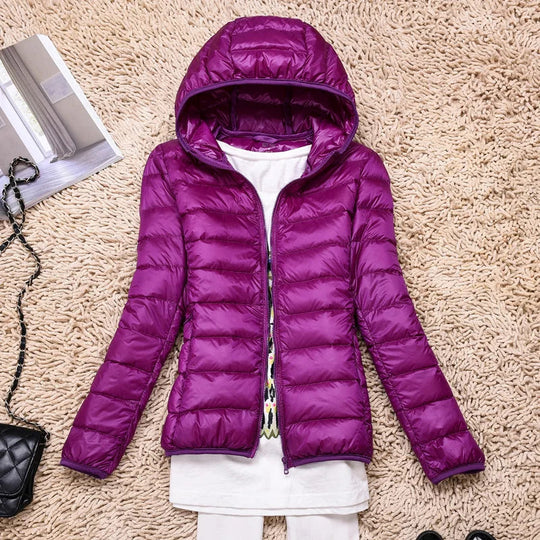 Women’s Packable Ultralight Puffer Jacket – Lightweight Travel Layer