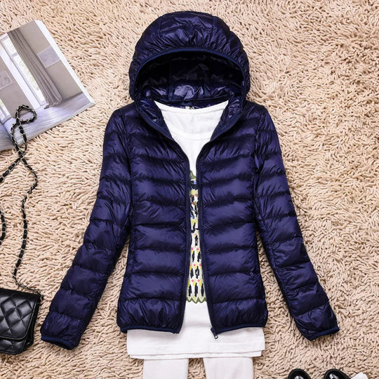 Women’s Packable Ultralight Puffer Jacket – Lightweight Travel Layer