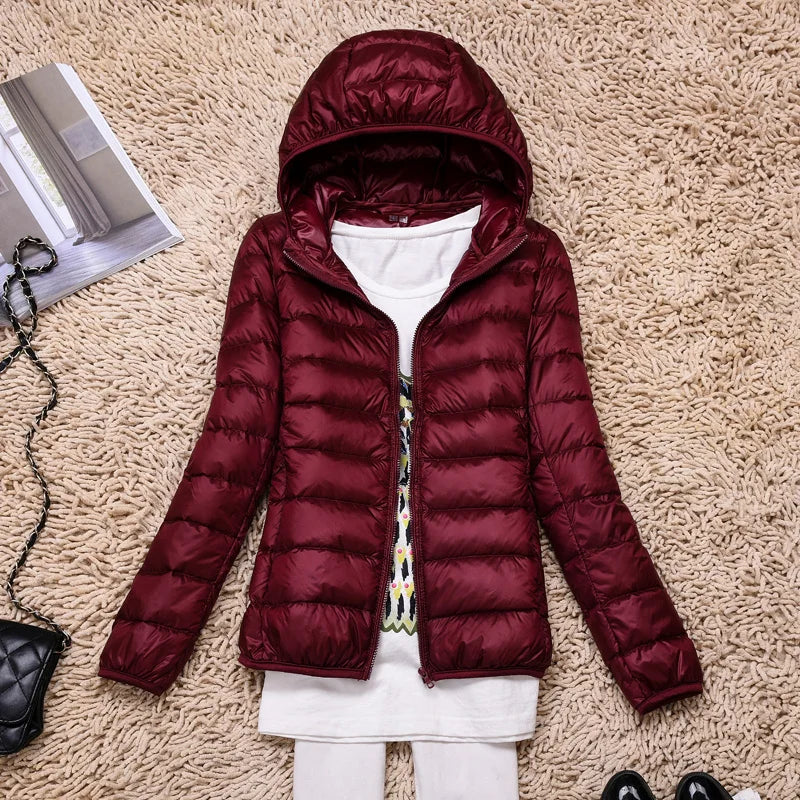 Women’s Packable Ultralight Puffer Jacket – Lightweight Travel Layer