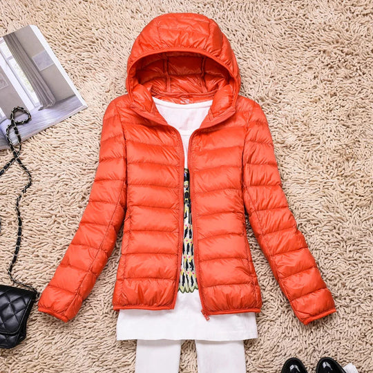 Women’s Packable Ultralight Puffer Jacket – Lightweight Travel Layer