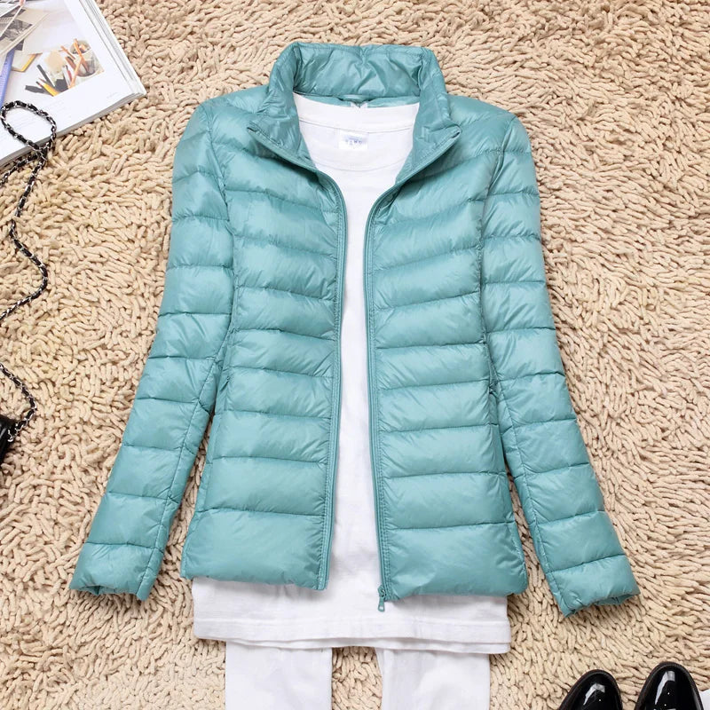 Women’s Packable Ultralight Puffer Jacket – Lightweight Travel Layer