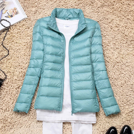 Women’s Packable Ultralight Puffer Jacket – Lightweight Travel Layer