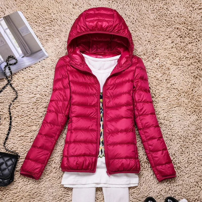 Women’s Packable Ultralight Puffer Jacket – Lightweight Travel Layer