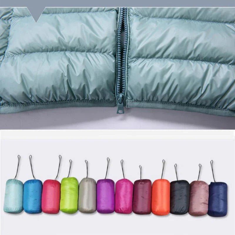 Women’s Packable Ultralight Puffer Jacket – Lightweight Travel Layer