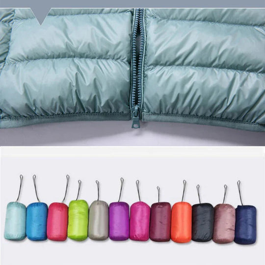 Women’s Packable Ultralight Puffer Jacket – Lightweight Travel Layer